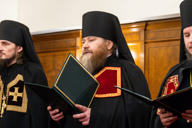 Наречение архимандрита Петра (Зобова) во епископа Кудымкарского и Верещагинского